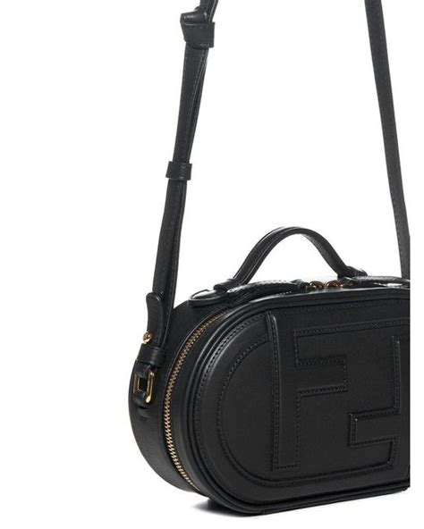 fendi o'lock mini camera bag|FENDI Vitello Grace Matte Mini O'Lock Camera Case Black .